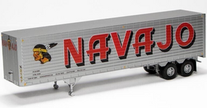 Rapido ~ HO Scale ~ Fruehauf 40' Van Trailer ~ Navajo #X2147 ~ 403043