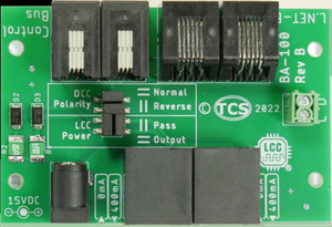 TCS ~ LocoNet, NCE, LCC Booster Adapter ~ 1597