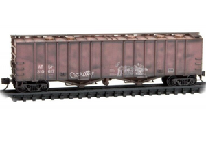 Micro Trains ~ N Scale ~ Airslide Hopper Weathered ~ Santa Fe ATSF #310617 ~ 09844230