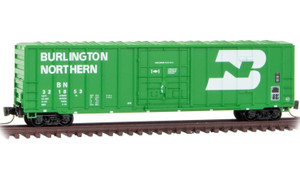 Micro Trains ~ Z Scale ~ Burlington Northern 50' Box Car #321656 ~ 51100123