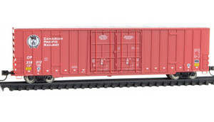 Micro Trains ~ N Scale ~ Canadian Pacific 60' Rib Side Double-Plug Door High-Cube Boxcar #218312 ~ 12300072