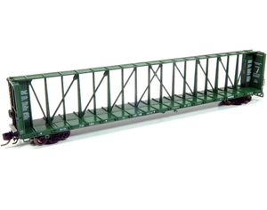 Rapido ~ N Scale ~ Centerbeam Lumber Car ~ BC Rail 730436 ~ 562001-3