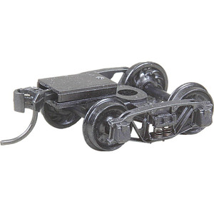 Kadee #510 HO Scale Andrews (1898) Trucks with Ready-to-Mount Couplers, 33" Ribbed Back Wheels - Metal Fully Sprung