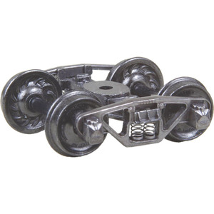 Kadee #515 HO Scale Vulcan Double Truss Trucks with 33" Ribbed Back Wheels - Metal Fully Sprung