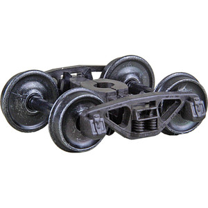 Kadee #1562 HO Scale A.S.F. A-3 Ride Control 50-Ton Self Centering Trucks with 33" Smooth Back Code 88 Semi-Scale Wheels - HGC