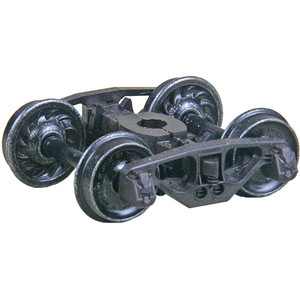 Kadee #1567 HO Scale National type B-1 50-Ton Self Centering Trucks with 33" Ribbed Back Code 88 Semi-Scale Wheels - HGC