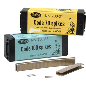 Kadee ~ HO Scale Code 70 & 83 Track Spikes - Use Twin Rail Spiker ~ #700-31