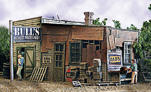 Bar Mills LLC ~ HO Scale ~ Bull's Salvage ~ Kit ~ 452
