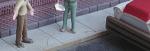Bar Mills LLC ~ HO Scale ~ Sidewalk ~ Scale 300' 91.4m ~ 682