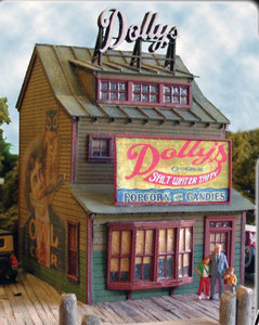 Bar Mills LLC ~ HO Scale ~ Dolly's Confections Shop ~ 1240