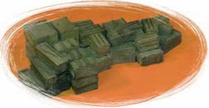 Bar Mills LLC ~ O Scale ~ Crate Assortment ~ Large ~ 4019