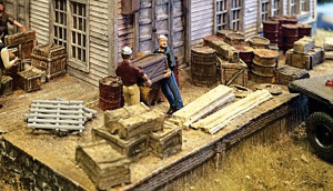 Bar Mills LLC ~ HO Scale ~ Loading Dock w/Cast Details ~ 2019