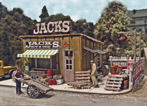 Bar Mills LLC ~ HO Scale ~ Jack's Backyard ~ Kit ~ 542