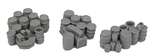 Bar Mills LLC ~ HO Scale ~ Keg & Crate Assortment ~ 2008