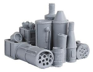 Bar Mills LLC ~ HO Scale ~ Boiler Heaven Cluster ~ 2010