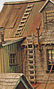 Bar Mills LLC ~ O Scale ~ Wood Ladders ~ Kit ~ pkg(4) ~ 4035