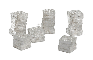 Bar Mills LLC ~ O Scale ~ Fruit & Produce Crates ~ Kit ~ 4010