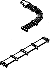 Details West ~ HO Scale ~ Traction Motor Cable Set ~ 239
