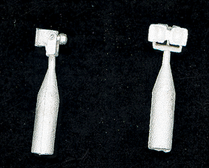 Details West ~ HO Scale ~ Electronic Bells ~ pkg(2) ~ Dual Large Speaker Type ~ 337