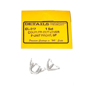 Details West ~ HO Scale ~ Coupler Cut Lever, F-Unit Front ~ Southern Pacific ~ 317