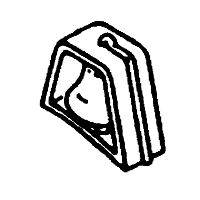 Details West ~ HO Scale ~ Bells ~ pkg(2) ~ Curved Base ~ Fabricated Type for ALCO Switchers ~ 151