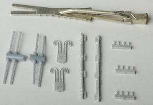 Details West ~ HO Scale ~ Code 70 #6 Turnout/Switch Frog ~ 950