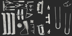 Details West ~ HO Scale ~ Super Detail Kit for EMD F-Unit Diesels ~ For A-Units ~ 309