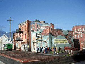 Downtown Deco ~ HO Scale ~ Addams Ave. Part Five ~ Kit ~ 1027