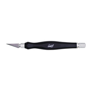 Excel Hobby Blades ~ K26 Fit Grip Knife ~ With 11 Blades and Safety Cap ~ Black ~ 16026