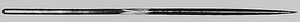 Excel Hobby Blades ~ #2 Triangle Needle File ~ 55602