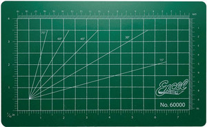 Excel Hobby Blades ~ Self-Healing Cutting Mat ~ Green ~ 5-1/2 x 9" ~ 60000