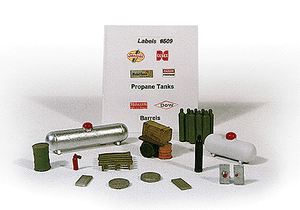 JL Innovative Design ~ HO Scale ~ Industrial/Commercial Detail Set ~ Kit ~ 509