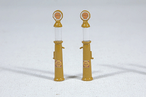 JL Innovative Design ~ HO Scale ~ Custom Gravity-Feed Gas Pump ~ Shell ~ pkg(2) ~ 938