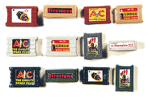 JL Innovative Design ~ HO Scale ~ Auto Parts Crates ~ Brown ~ 823