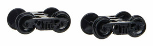 Micro Trains ~ N Scale ~ Barber Roller Bearing Trucks With 36" Wheels ~ 1 Pair ~ 00302080