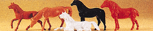 Preiser Kg ~ HO Scale ~ Animals ~ Horses ~ 10150