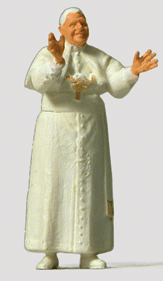 Preiser Kg ~ HO Scale ~ Individual Figures ~ Religious People ~ Pope Benedict XVI ~ 28060