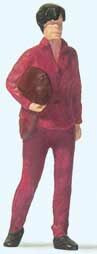 Preiser Kg ~ HO Scale ~ Woman with Bag Individual Figure ~ 28231