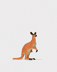 Preiser Kg ~ HO Scale ~ Animal ~ Kangaroo ~ 29519