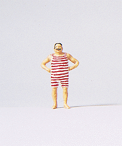 Preiser Kg ~ HO Scale ~ Enjoying a Swim ~ 29030