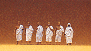 Preiser Kg ~ 1:200 Scale Figures ~ Mecca Pilgrims ~ package(6) ~ 80903