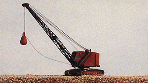 Railway Express Miniatures ~ N Scale ~ MOW Vehicles ~ Bantam Dragline Crane ~ 623-2091