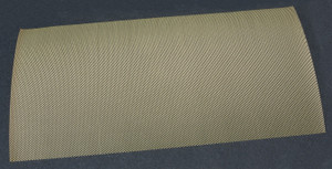 Scale Scenics ~ All Scale ~ Micro-Mesh ~ 3 x 6 x .005" 7.6 x 15.2 x .013cm ~ Brass ~ 652-3501