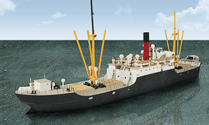 SYLVAN SCALE MODELS ~ HO Scale ~ Lakes Class Tramp Steamer ~ Kit ~ 36 x 6" 91.4 x 12.2cm ~ 696-10821