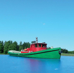 SYLVAN SCALE MODELS ~ HO Scale ~ Great Lakes Diesel Tug Boat ~ Resin Kit ~ Unpainted ~ 696-HO1026