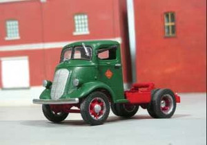 SYLVAN SCALE MODELS ~ O Scale ~ 1937 Studebaker Highway Tractor ~ Resin Kit ~ Undecorated ~ 696-365