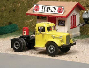 SYLVAN SCALE MODELS ~ HO Scale ~ 1950-1956 Mack LH Single-Axle Tractor ~ Resin Kit ~ Unpainted ~ 696-V347