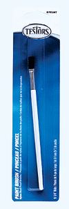 Testor Corp ~ All Scale ~ Shed-Proof Synthetic Paint Brush ~ 1/4" Tip ~ 704-8705