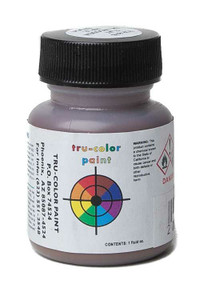 Tru-Color Paint ~ All Scale ~ Flat Brushable Color Acrylic Paints ~ 1oz 29.6mL ~ Dark Wooden Rifle Stock Brown ~ 876