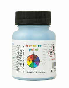 Tru-Color Paint ~ All Scale ~ Railroad Color Acrylic Paints ~ 1oz 29.6ml ~ Chicago Regional Transportation Authority Light Blue ~ 372